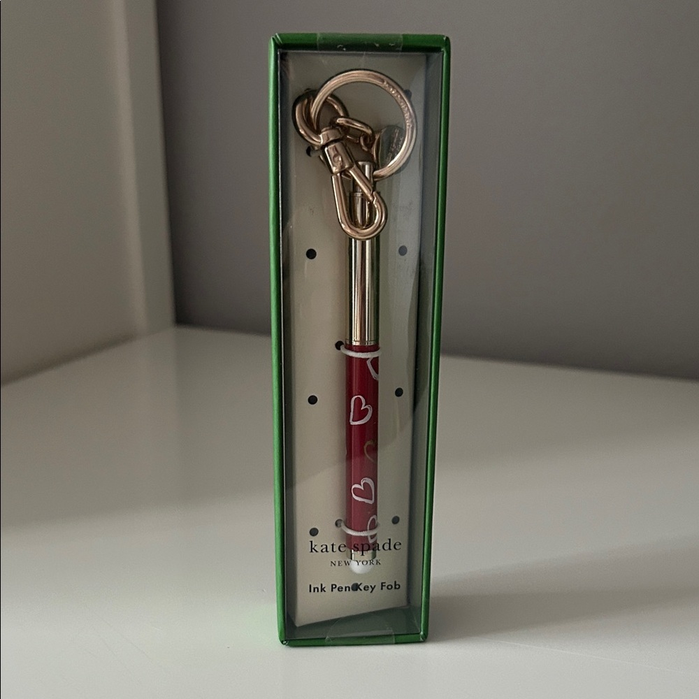 Kate Spade Ink Pen Key Fob